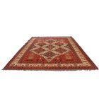 Afghanischer Teppich braun Ersari 262x353 Handgefertigter Teppich für Wohnzimmer