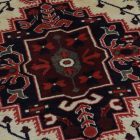 Afghanischer Teppich braun Ersari 262x353 Handgefertigter Teppich für Wohnzimmer