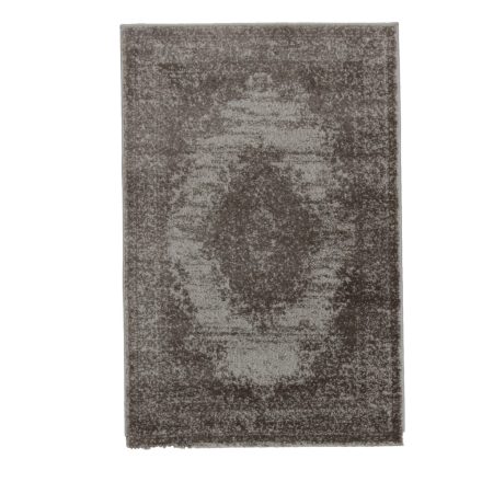 Klassischer Teppich grau 80x120 Orientalisches Muster maschinengewebter Teppich