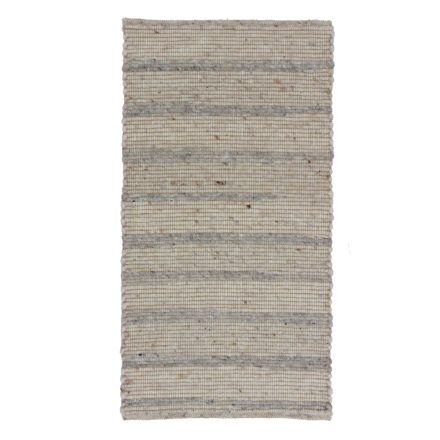 Dicker Wollteppich Rustic 71x133 moderner gewebter Teppich