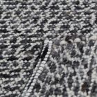 Wollteppich Rustic 71x133 grauer Teppich