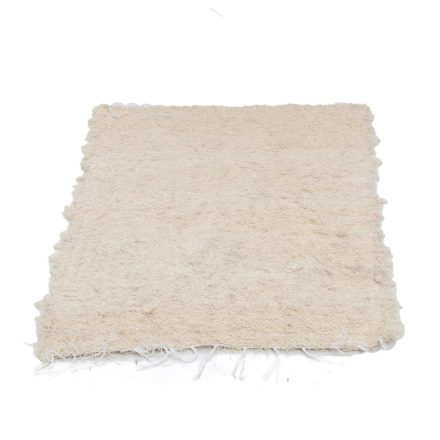 Flauschiger teppich beiger 70x100 soft Flickenteppich