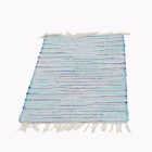 Flickenteppich 62x117 bunter Baumwolle Flickenteppich