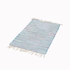 Flickenteppich 62x117 bunter Baumwolle Flickenteppich