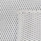 Flickenteppich 93x60 weisser flickenteppich aus Baumwolle