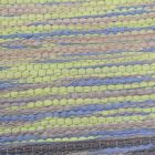 Flickenteppich 73x123 bunter Baumwolle Flickenteppich