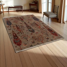   Arijana Shaal orientteppich 153x216 Handgeknüpfter Wollteppich