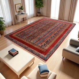   Arijana Shaal orientteppich 205x291 Handgeknüpfter orientalischer Wohnzimmer teppich