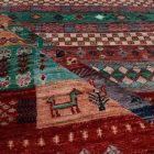 Arijana Shaal orientteppich 210x297 Handgeknüpfter orientalischer Wohnzimmer teppich
