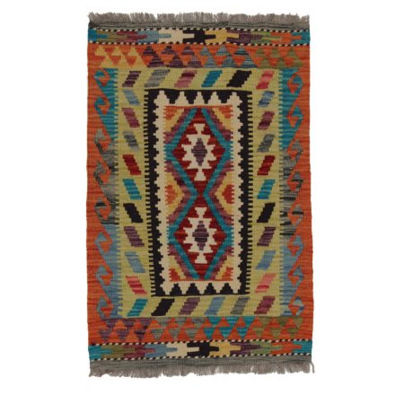 Kelim teppich Chobi 62x93 handgewebter afghanischer Kelim