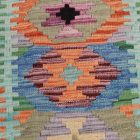 Kelim teppich Chobi 93x65 handgewebter afghanischer Kelim aus Wolle