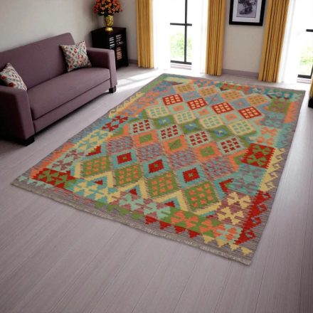 Kelim teppich Chobi 180x251 Handgewebter afghanischer Kelim