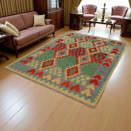 Kelim teppich Chobi 176x243 Handgewebter afghanischer Kelim