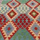 Kelim teppich Chobi 176x243 Handgewebter afghanischer Kelim