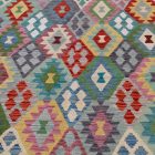 Kelim teppich Chobi 180x235 Handgewebter afghanischer Kelim