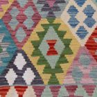 Kelim teppich Chobi 180x235 Handgewebter afghanischer Kelim