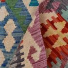 Kelim teppich Chobi 180x235 Handgewebter afghanischer Kelim