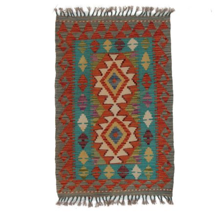Kelim teppich Chobi 98x64 handgewebter afghanischer Kelim