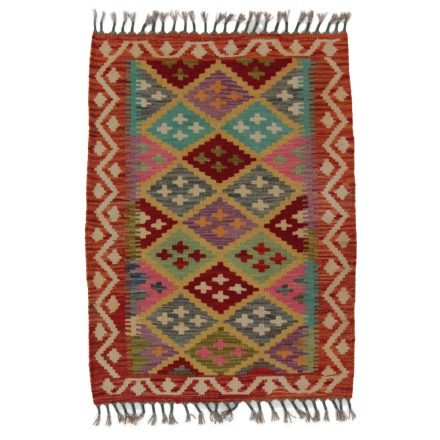 Kelim teppich Chobi 65x88 handgewebter afghanischer Kelim
