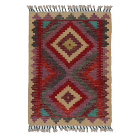 Kelim teppich Chobi 82x58 handgewebter afghanischer Kelim