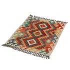 Kelim teppich Chobi 82x60 handgewebter afghanischer Kelim