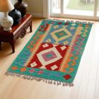 Kelim teppich Chobi 58x94 handgewebter afghanischer Kelim