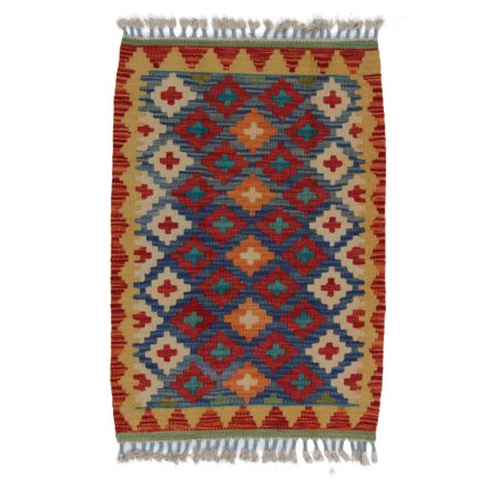 Kelim teppich Chobi 89x62 handgewebter afghanischer Kelim