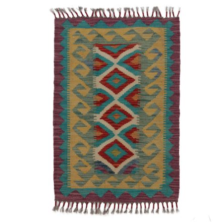 Kelim teppich Chobi 89x61 handgewebter afghanischer Kelim