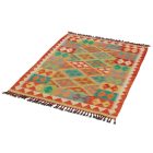 Kelim teppich Afghan Chobi 120x88 handgewebter ethnischer Kelim