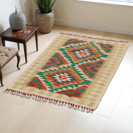 Kelim teppich Chobi 115x80 handgewebter afghanischer Kelim