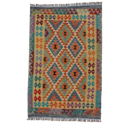 Kelim teppich Chobi 124x186 handgewebter afghanischer Kelim