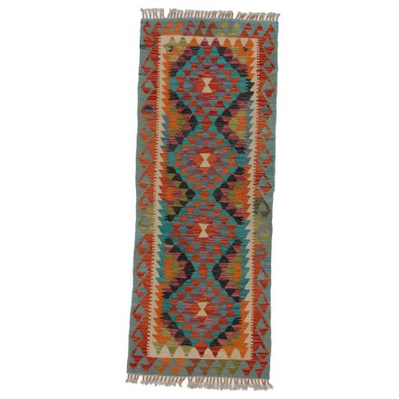 Kelim teppich Chobi 73x185 Handgewebter afghanischer Kelim