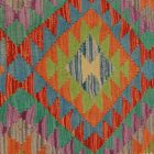 Kelim teppich Chobi 67x200 Handgewebter afghanischer Kelim