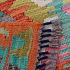 Kelim teppich Chobi 76x206 Handgewebter afghanischer Kelim