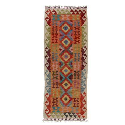 Kelim teppich Chobi 76x191 Handgewebter afghanischer Kelim