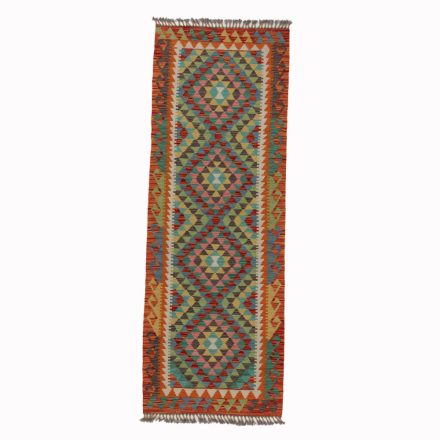 Kelim teppich Chobi 70x197 Handgewebter afghanischer Kelim