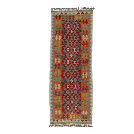 Kelim teppich Chobi 73x193 handgewebter afghanischer Kelim