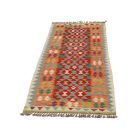 Kelim teppich Chobi 73x193 handgewebter afghanischer Kelim aus Wolle