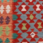 Kelim teppich Chobi 73x193 handgewebter afghanischer Kelim aus Wolle