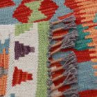 Kelim teppich Chobi 73x193 handgewebter afghanischer Kelim aus Wolle