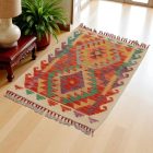 Kelim teppich Chobi 63x98 handgewebter afghanischer Kelim