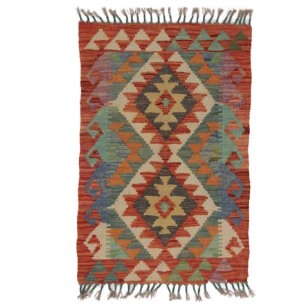 Kelim teppich Chobi 91x60 handgewebter afghanischer Kelim