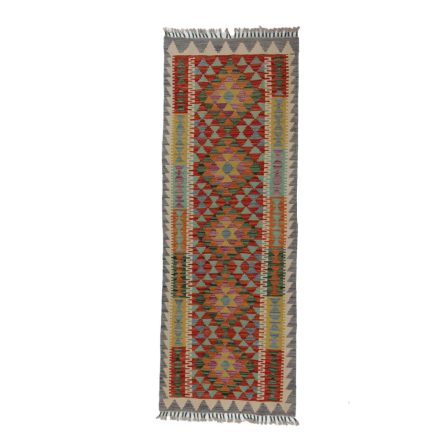 Kelim teppich Chobi 68x184 Handgewebter afghanischer Kelim