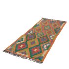 Kelim teppich Chobi 77x198 Handgewebter afghanischer Kelim