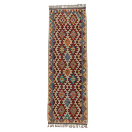 Kelim teppich Chobi 66x194 handgewebter afghanischer Kelim