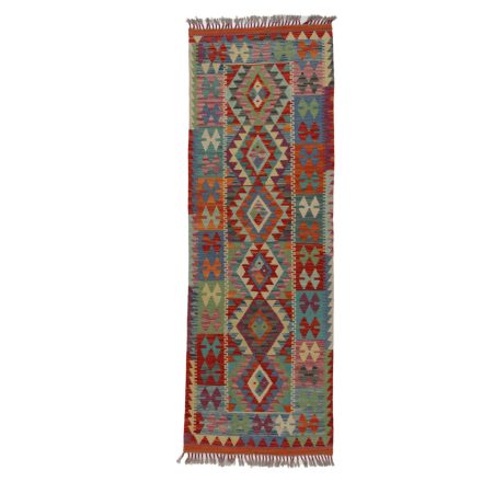 Kelim teppich Chobi 76x220 handgewebter afghanischer Kelim
