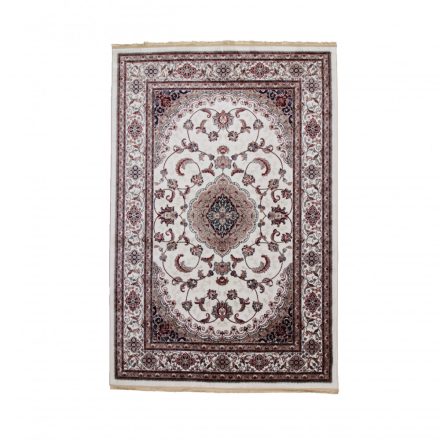 Klassischer Teppich beige Isfahan 200x300 Wohnzimmer teppich mit orient muster