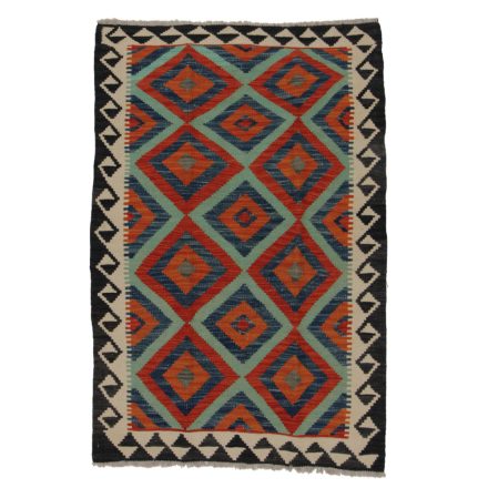 Kelim teppich Chobi 126x87 handgewebter afghanischer Kelim