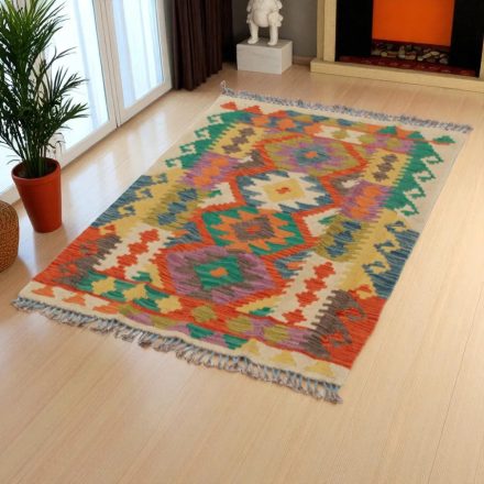 Kelim teppich Chobi 83x128 handgewebter afghanischer Kelim