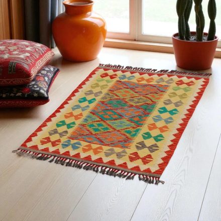 Kelim teppich Chobi 118x88 handgewebter afghanischer Kelim